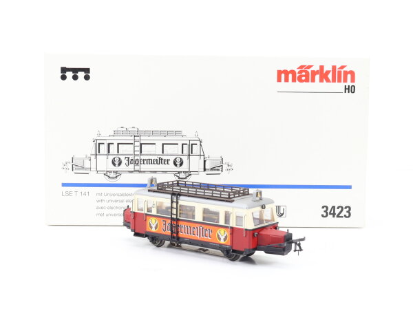 Märklin H0 3423 Triebwagen Schienenbus LSE T 141 "Jägermeister" / Delta Digital