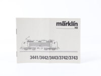 Märklin H0 3441/3442/3443/3742/3743 Beschreibung...