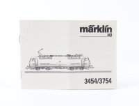 Märklin H0 3454/3754 Beschreibung Anleitung für...