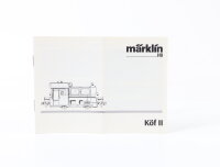 Märklin H0 Beschreibung Anleitung für Diesellok...