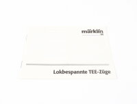 Märklin H0 Beschreibung Anleitung für...