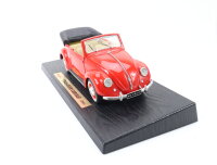 Maisto Modellauto PKW Volkswagen Cabriolet (1951) rot 1:18