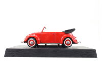Maisto Modellauto PKW Volkswagen Cabriolet (1951) rot 1:18