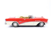 Mira Modellauto PKW Buick Century 1955 creme/rot 1:18