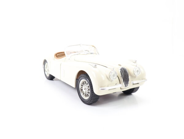 Ertl Modellauto PKW Jaguar XK 120 1948 beige 1:18