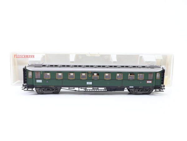 Fleischmann H0 5083 K Personenwagen Abteilwagen 3. Klasse 18 136 DRG / NEM AC