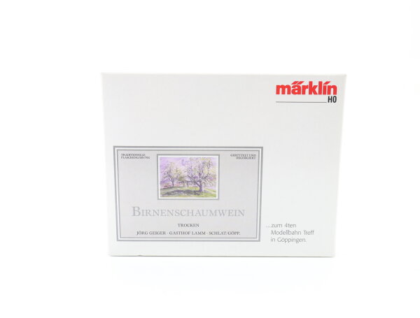 Märklin H0 48930 Güterwagen SoMo Modellbahn Treff 2003 Birnenschaumwein / NEM