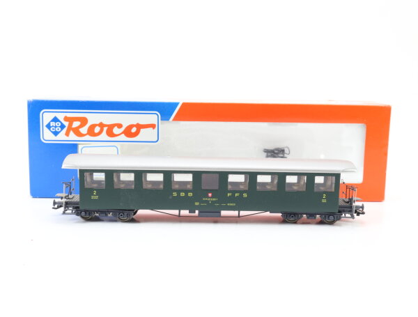 Roco H0 45096 Personenwagen Seetalbahnwagen 2. Klasse 03 019-2 SBB CFF / NEM
