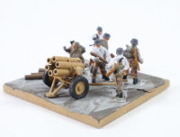 Figuren-Diorama Militär 6 Figuren + Nebelgranaten...