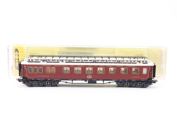 Trix H0 54 3391 00 Personenwagen Speisewagen No. 1687 D CIWL / Licht