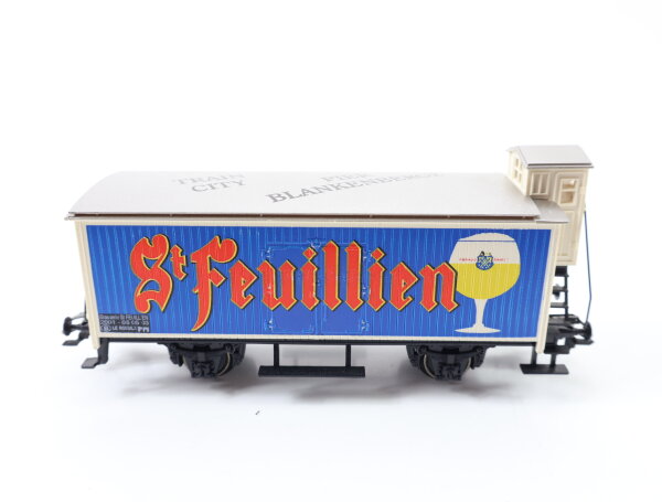Märklin H0 gedeckter Güterwagen Sondermodell "Brasserie St Feuillien" SNCB / NEM