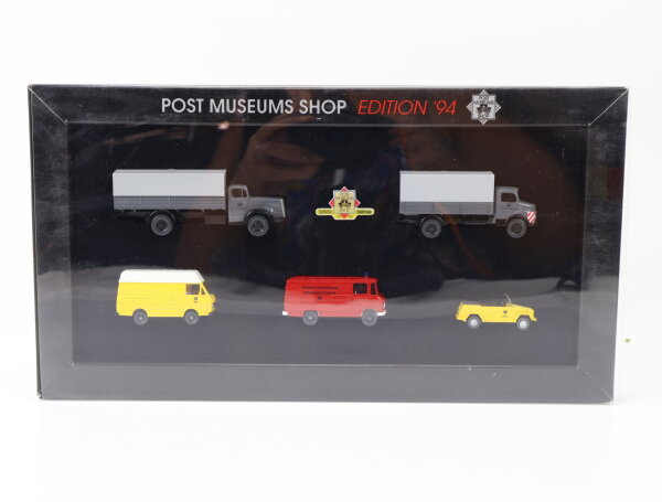 Wiking H0 66-06 Modellauto Set Post Museums Shop Edition 94 1:87