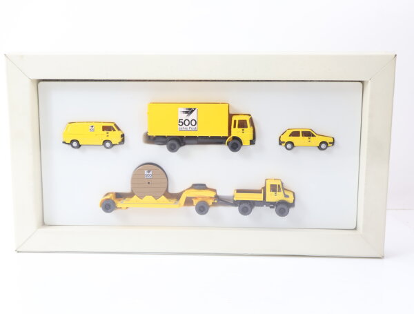 Wiking H0 Modellauto Set 4-tlg. "500 Jahre Post" 1:87