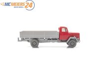 Wiking H0 613/2? Modellauto Magirus Saturn rot silbergrau silbern 1:87 E73