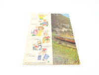 Fleischmann Heft Katalog Prospekt "Die Bundesbahn in klein 1972"