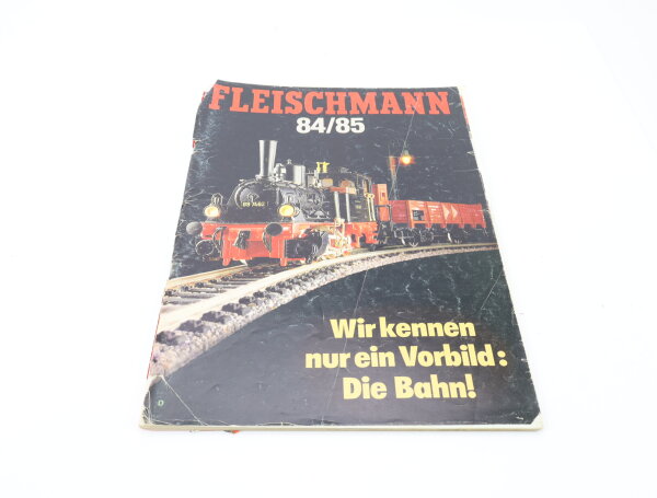 Fleischmann Heft Katalog Prospekt 1984/1985