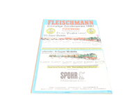 Fleischmann Heft Katalog Prospekt 1986/1987