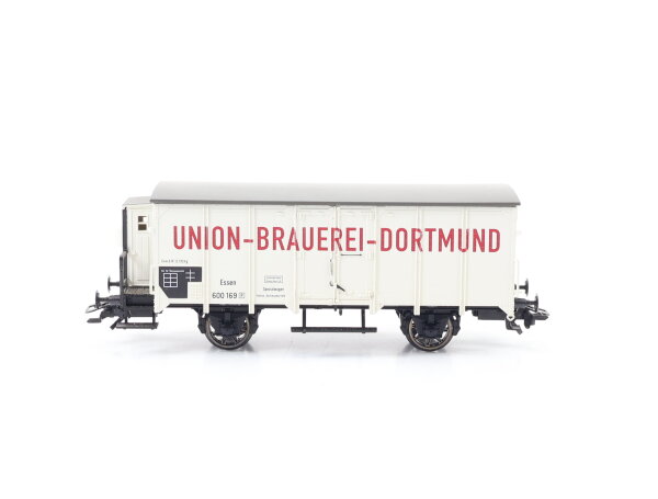 Fleischmann H0 5833 K Güterwagen "Union-Brauerei-Dortmund" 600 169 / NEM AC