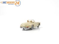 Wiking H0 388/3A Modellauto Mercedes 300 SL Cabrio grünbeige 1:87 E73b