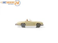 Wiking H0 388/3A Modellauto Mercedes 300 SL Cabrio grünbeige 1:87 E73b