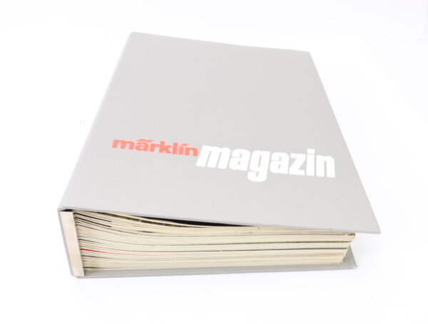 Märklin Zeitschrift 18x "Märklin Magazin" Jahrgänge 1985 bis 1987 im Klemmordner