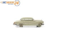 Wiking H0 371/1B Modellauto Mercedes 300 hellgelbgrau~ 1:87 E73