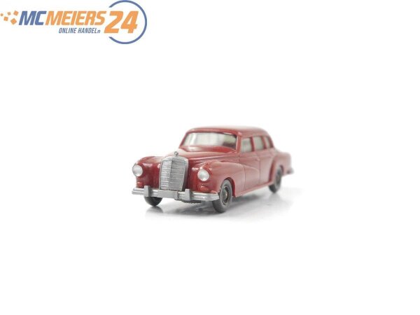 Wiking H0 371/2B Modellauto Mercedes 300 weinrot~ 1:87 E73
