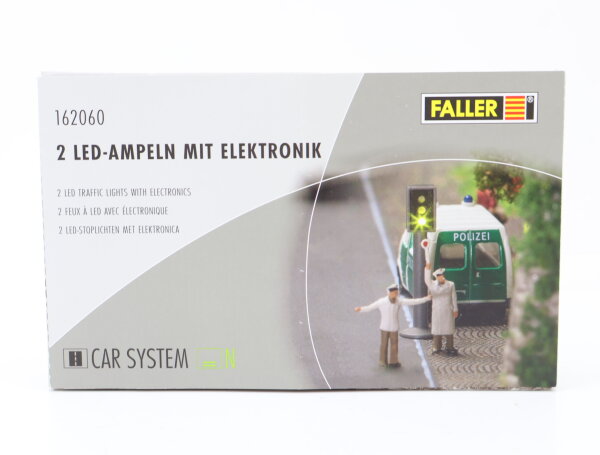 Faller N 162060 Ausschmückungsset 3-tlg. Verkehrsampel mit Schaltung / LED