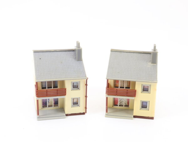 Faller N 2227 Gebäude 2-tlg. Wohnhaus Reihenhaus mit Balkon