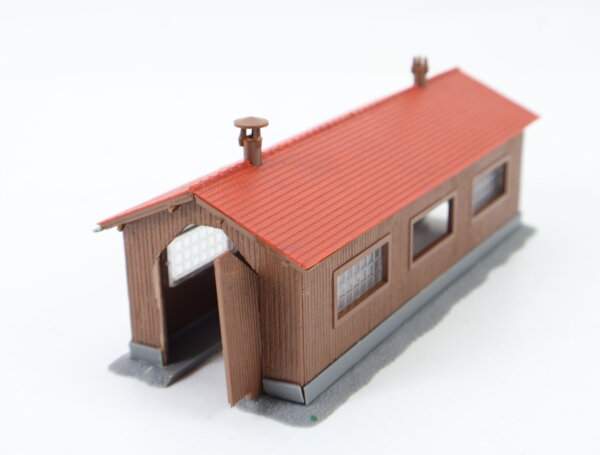 Kibri N 7436 Gebäude Bahnbetriebswerk Lokschuppen 1-ständig