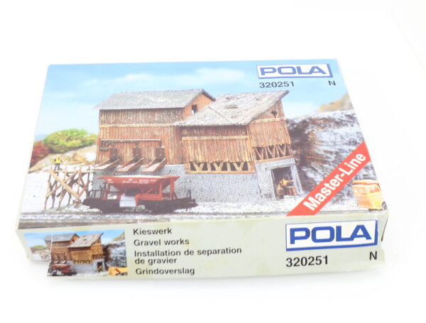 Pola N 320251 Gebäude Bausatz Industriegebäude "Kieswerk"