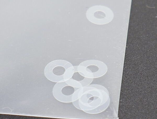 E1641 Fleischmann H0 564747 Ersatzteil 8x Unterlegscheibe 2!3x5x0!1