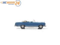 Wiking H0 382/4B Modellauto Mercedes 280 SE Cabrio azurblau 1:87 E73