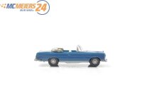 Wiking H0 382/4B Modellauto Mercedes 280 SE Cabrio azurblau 1:87 E73a