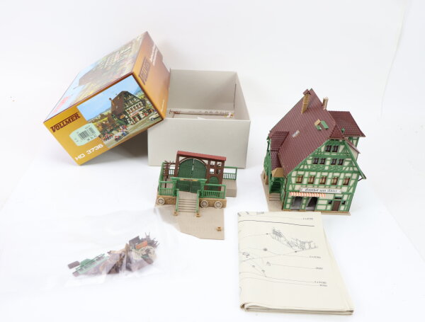 Vollmer 43736 H0 aus Bausatz Gasthaus mit Metzgerei 1:87 / OVP