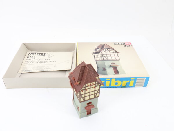 Kibri H0 8131 Gebäude aus Bausatz Fachwerk-Trafostation 1:87 / OVP