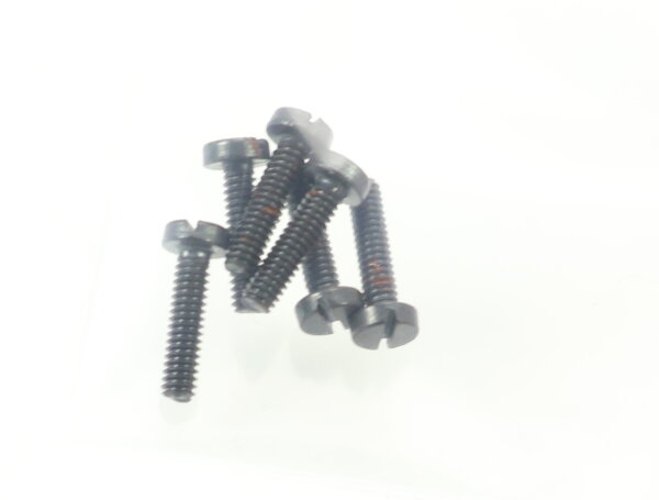 E1641 Fleischmann H0 700408 Ersatzteil 6x Zylinderschraube M2x8 mm bruen.