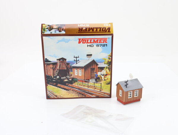 Vollmer 5721 H0 Gebäude aus Bausatz Gleiswaage mit OVP