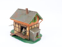 Faller H0 B-156 Gebäude Haus Güterschuppen Lagerhaus gebaut