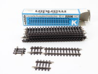 Märklin H0 2206 8x K-Gleis gerade 168,9mm + 4x...