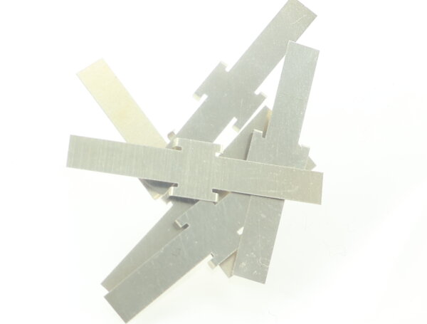 E1641 Fleischmann H0 764316 Ersatzteil 6x ANDRUCKFEDER F.RADSATZ 4086