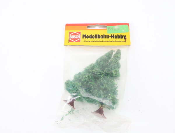 Busch H0 6109 Bepflanzung Bäume 2 Tannen 90 Länge OVP