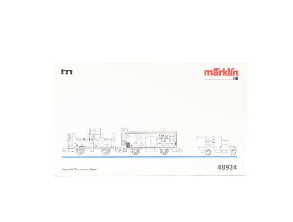 Märklin H0 48924 Güterwagenset 2-tlg. "Fritz Homann, Dissen" DRG / NEM MHI