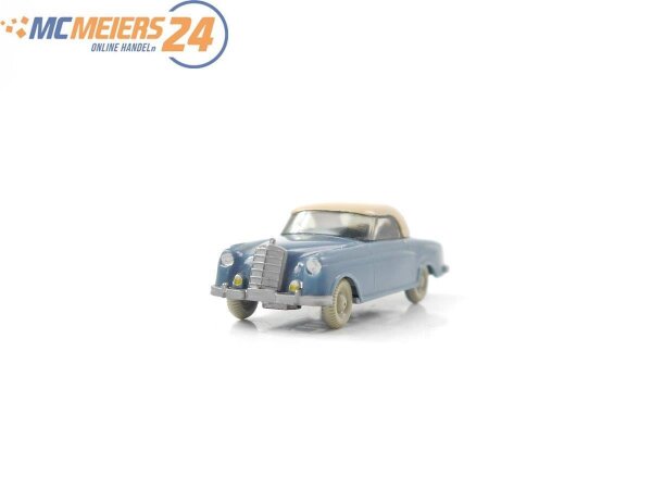 Wiking H0 377/1C Modellauto Mercedes 220 Coupé mattgraublau 1:87 E73