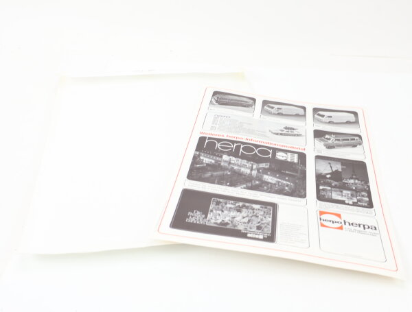 Herpa H0 Katalog  Gesamt-Programm mit Neuheiten 1979 Automarkt
