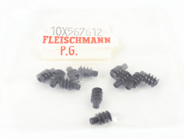 E1641 Fleischmann H0 567612 Ersatzteil 10x Schnecke ICE-T