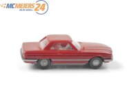 Wiking H0 390/1C Modellauto Mercedes 350 SL weinrot 1:87 E73