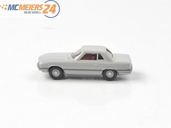 Wiking H0 390/1F Modellauto Mercedes 350 SL achatgrau~ 1:87 E73a