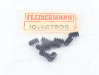 E1641 Fleischmann N 567605 Ersatzteil 10x Schnecke...