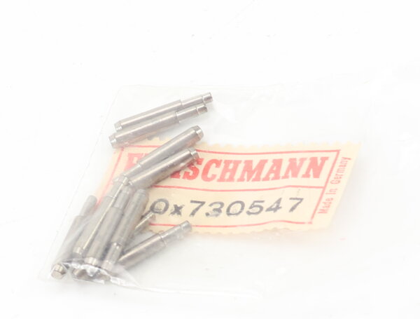 E1641 Fleischmann H0 730547 Ersatzteil 10x Bolzen vern.